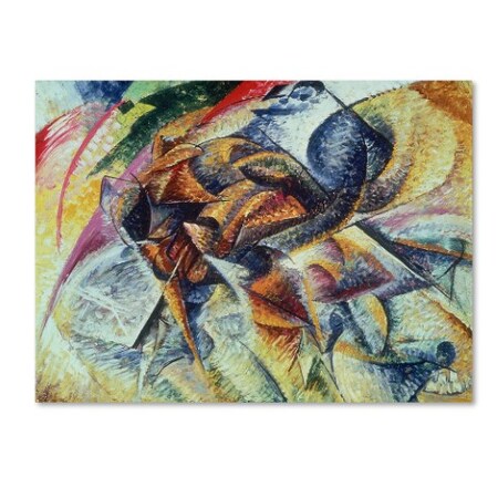 Trademark Fine Art Umberto Boccioni 'Dynamism of a Cyclist 1913' Canvas Art, 24x32 BL01203-C2432GG